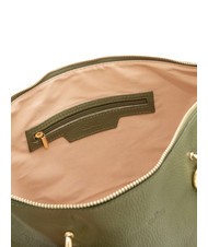 LESAC VIOLA  Shopping Bag in pelle oliva - Borse Donna - 7