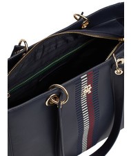 TOMMY HILFIGER CHIC  Shopping Bag space blue - Borse Donna - 4