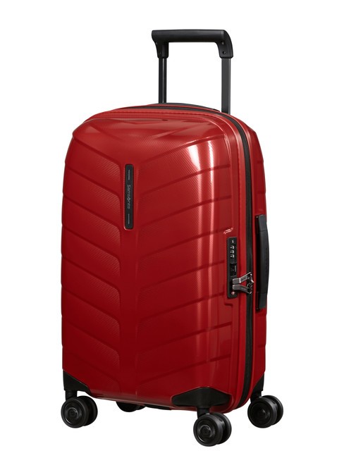 ATTRIX Trolley cabin slim espandibile ROSSO - Bagagli a mano