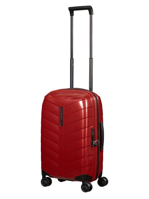 ATTRIX Trolley cabin slim espandibile ROSSO - Bagagli a mano