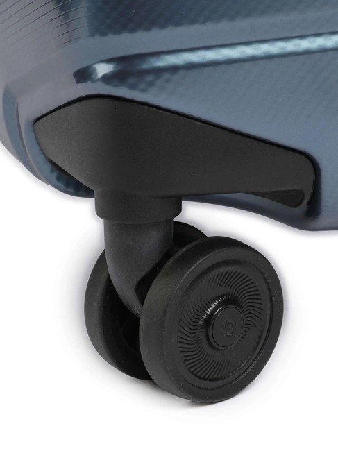 ATTRIX Trolley misura extra grande steel blue - Trolley Rigidi