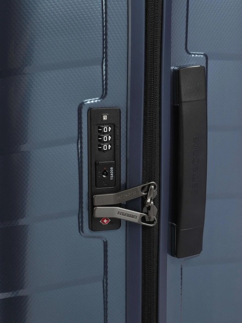 ATTRIX Trolley misura grande steel blue - Trolley Rigidi