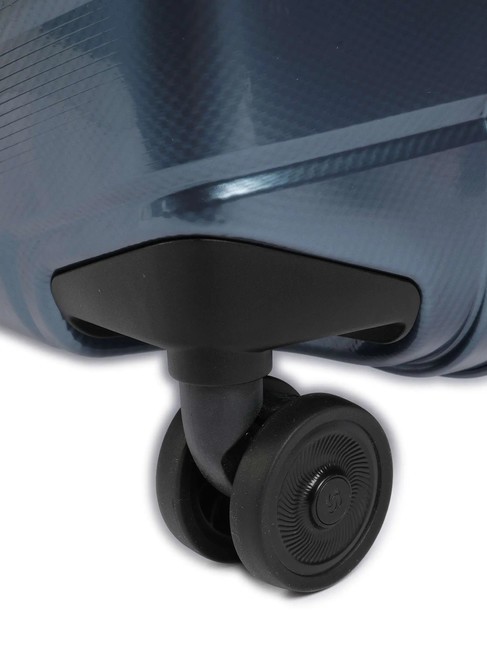 ATTRIX Trolley misura grande steel blue - Trolley Rigidi