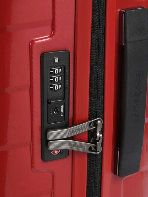 ATTRIX Trolley bagaglio mano espandibile ROSSO - Bagagli a mano