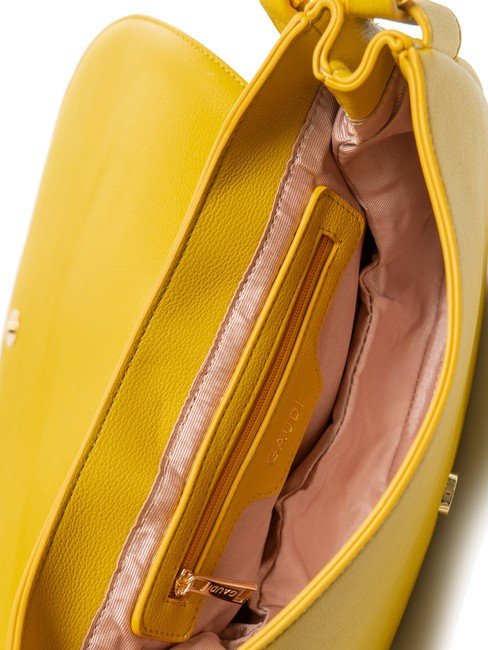 CLAUDIE Borsa a spalla con tracolla yellow - Borse Donna