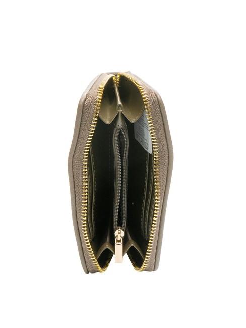 CLAIRE Portafoglio piccolo zip around taupe - Portafogli Donna