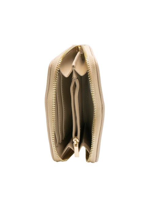 CLAIRE Portafoglio piccolo zip around sand - Portafogli Donna
