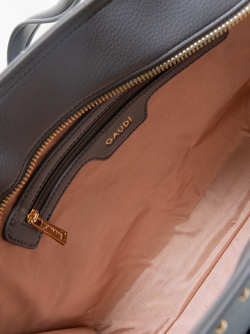 CAMILLA Borsa shopper con borchiette grey - Borse Donna