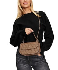 GUESS ECO ERICA Borsa a mano, con tracolla LATTE LOGO - Borse Donna - 4