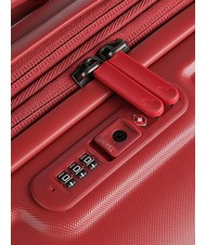 MANDARINA DUCK Trolley LOGODUCK+, misura grande, espandibile mineral red - Trolley Rigidi - 4