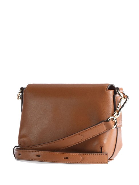 LUNA Borsa mini in pelle caramel cafe - Borse Donna