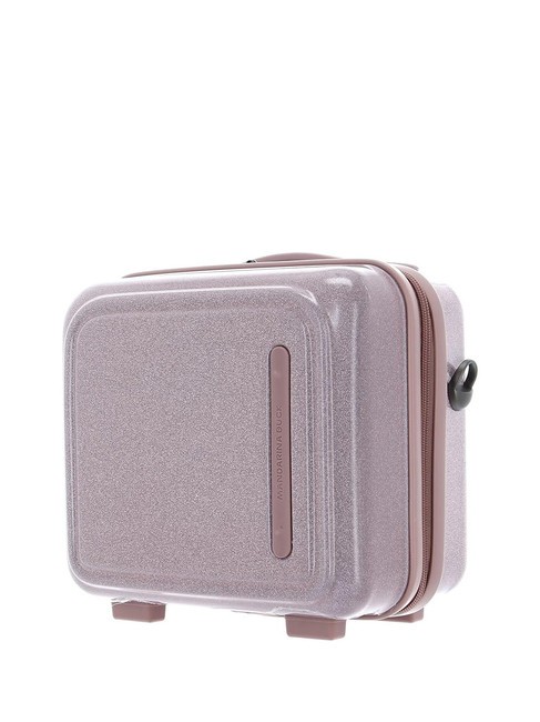 LOGODUCK + Beauty case rigido glitter rose - Beauty Case