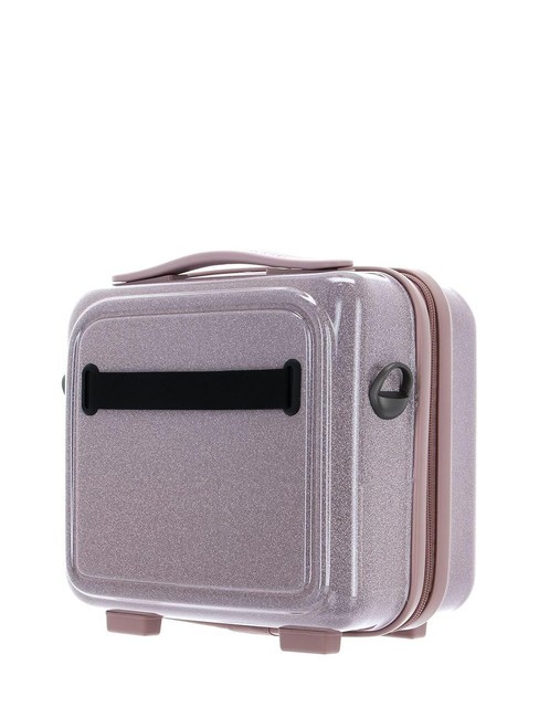 LOGODUCK + Beauty case rigido glitter rose - Beauty Case