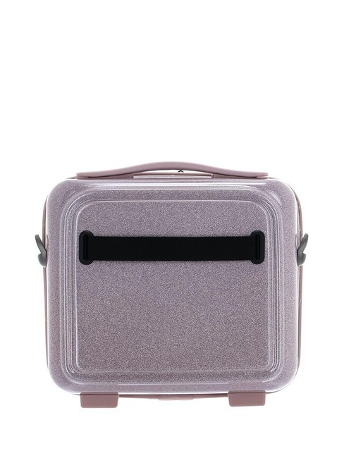 LOGODUCK + Beauty case rigido glitter rose - Beauty Case