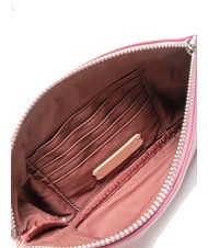 COCCINELLE ROUNDED ENVELOPE Pochette in pelle con polsierina pulp pink - Borse Donna - 5