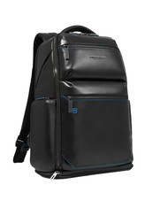 PIQUADRO BLUE SQUARE  Zaino porta PC 15,6" in pelle - Zaini da lavoro porta PC
