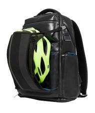 PIQUADRO BLUE SQUARE  Zaino porta PC 15,6" in pelle Nero - Zaini da lavoro porta PC - 6