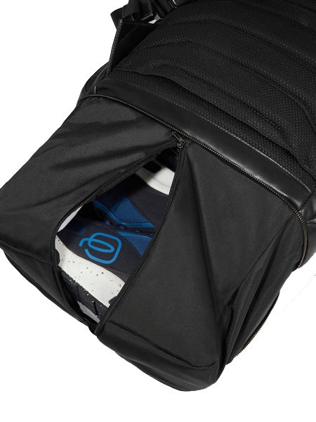 BLUE SQUARE  Zaino porta PC 15,6" in pelle Nero - Zaini da lavoro porta PC