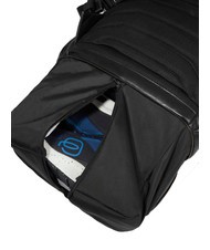 PIQUADRO BLUE SQUARE  Zaino porta PC 15,6" in pelle Nero - Zaini da lavoro porta PC - 8