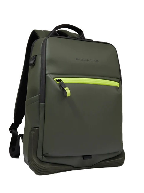 CORNER SPECIALE GOMMATO  Zaino porta PC 14" VERDE - Zaini da lavoro porta PC