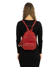 LESAC VANESSA Zaino in pelle dollaro rosso - Borse Donna - 5