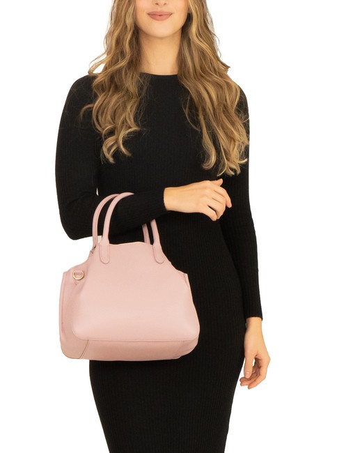 ALICE Borsa a mano in pelle con tracolla millenial pink - Borse Donna