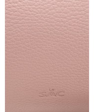 LESAC ALICE Borsa a mano in pelle con tracolla millenial pink - Borse Donna - 7