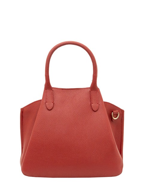 ALICE Borsa a mano in pelle con tracolla rosso - Borse Donna
