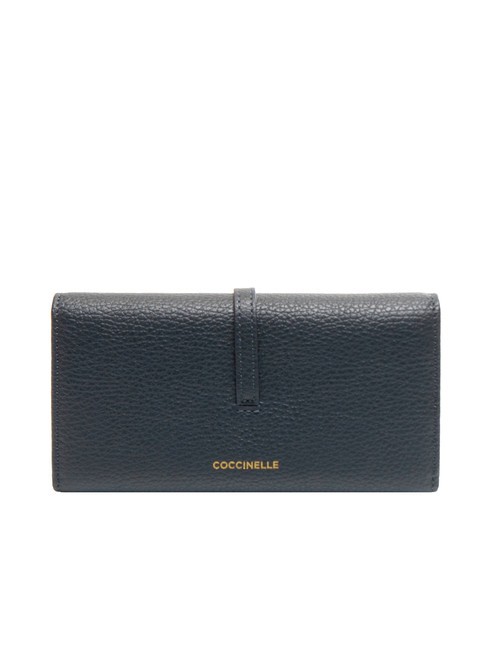 CHERRY Portafoglio grande in pelle, 12 cc midnight blue - Portafogli Donna