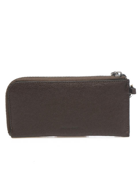CAMPIONARIO - BLACK SQUARE Busta portatutto in pelle MORO - Porta tablet & Organizer