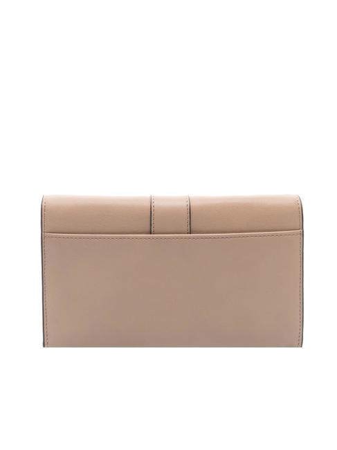 CAMPIONARIO - W99 Portafoglio porta smarthphone in pelle BEIGE - Portafogli Donna