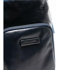 PIQUADRO CAMPIONARIO -  B2 REVAMP Borsello monospalla porta ipad in pelle - Zaini da lavoro porta PC