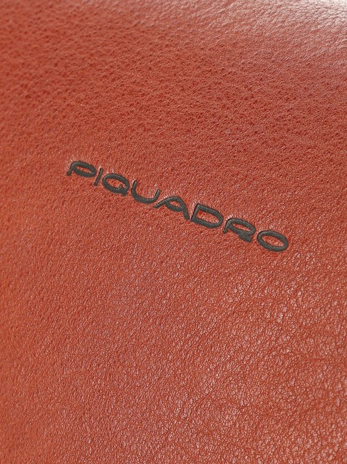 CAMPIONARIO - BLACK SQUARE Messenger in pelle CUOIO - Cartelle Lavoro