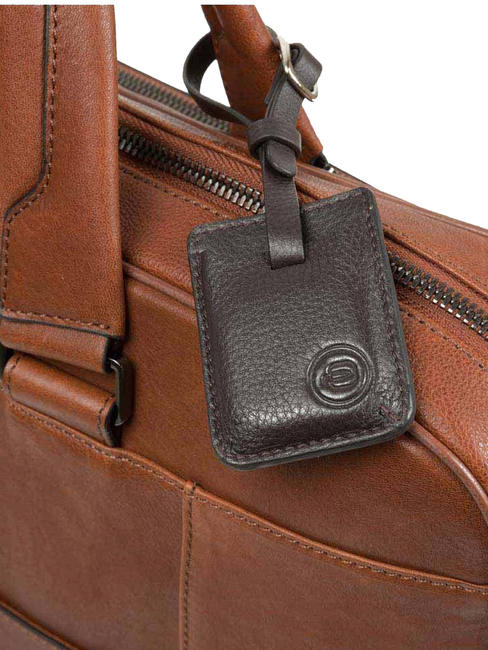 CAMPIONARIO - BLACK SQUARE Cartella porta PC 15" CUOIO - Cartelle Lavoro