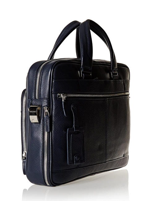 CAMPIONARIO - MODUS Cartella in pelle porta pc 14" blu - Cartelle Lavoro