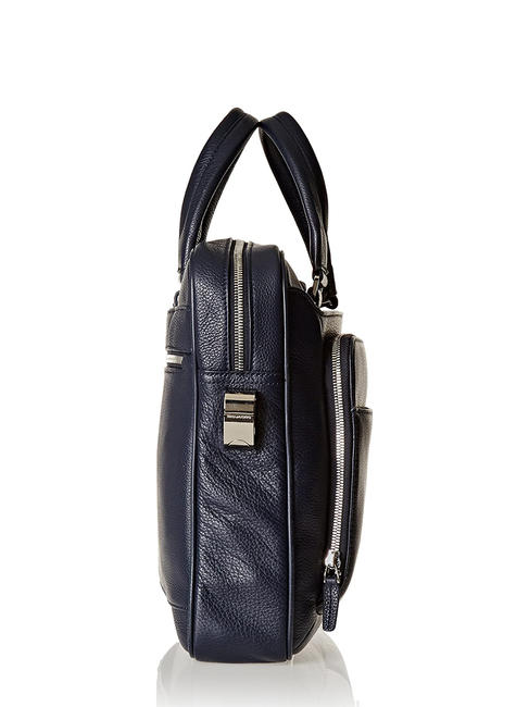 CAMPIONARIO - MODUS Cartella in pelle porta pc 14" blu - Cartelle Lavoro