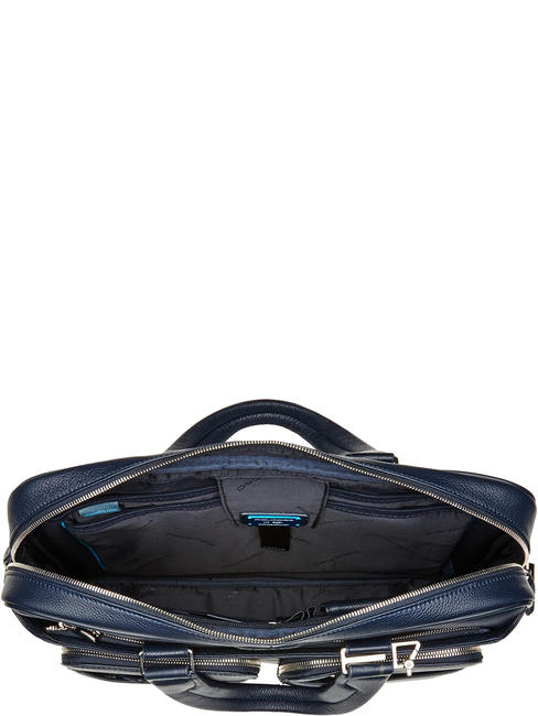 CAMPIONARIO - MODUS Cartella in pelle porta pc 14" blu - Cartelle Lavoro