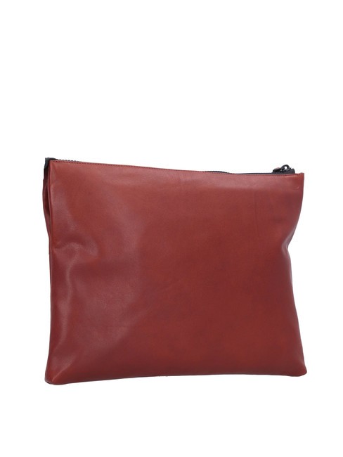 CAMPIONARIO - HARPER Pochette piatta in pelle CUOIO - Porta tablet & Organizer