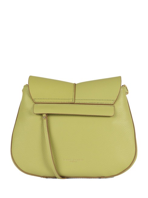 HELENA ROUND Borsa in pelle con doppia tracolla acerbo - Borse Donna