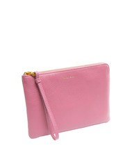 COCCINELLE ALIAS Pochette in pelle martellata pulp pink - Borse Donna - 2