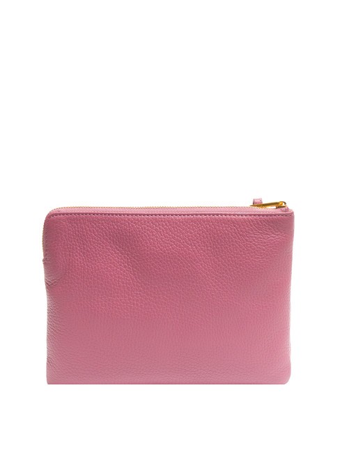 ALIAS Pochette in pelle martellata pulp pink - Borse Donna