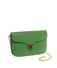 COCCINELLE BEAT ROCK Borsa con patta in pelle craquele peppermint - Borse Donna - 2