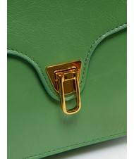 COCCINELLE BEAT ROCK Borsa con patta in pelle craquele peppermint - Borse Donna - 3