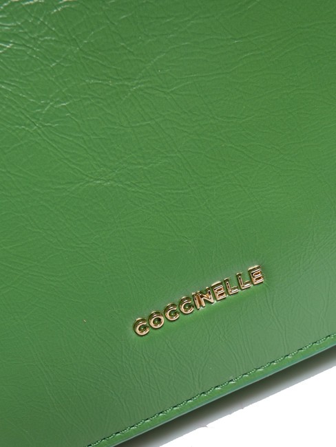 BEAT ROCK Borsa con patta in pelle craquele peppermint - Borse Donna