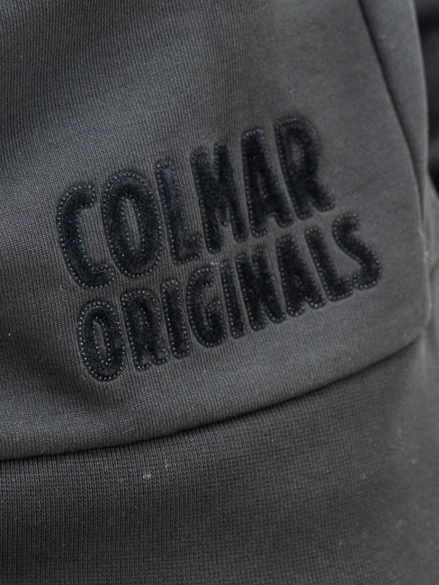 TECHNICAL Felpa girocollo logo in rilievo black - Felpe Uomo