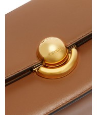 FURLA SFERA Borsa a tracolla in pelle con flap brandy - Borse Donna - 3