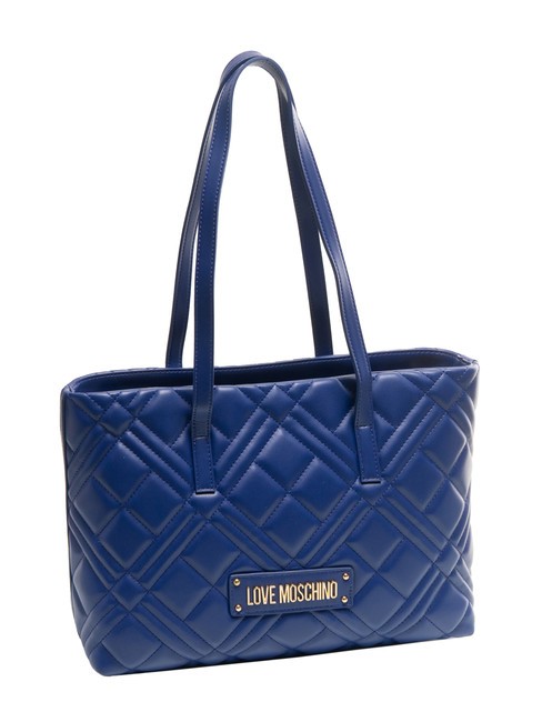 QUILTED  Shopper a spalla blu - Borse Donna