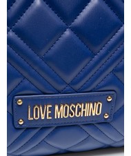 LOVE MOSCHINO QUILTED  Shopper a spalla blu - Borse Donna - 3