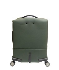 PIQUADRO CORNER SPECIALE GOMMATO Trolley bagaglio a mano resistente all'acqua VERDE - Bagagli a mano - 4
