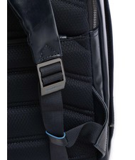 PIQUADRO BLUE SQUARE Zaino in pelle, porta pc 14" blu - Zaini da lavoro porta PC - 3